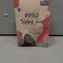 POTATO Sippy Cups For Toddlers with Straw Spill Proof, PPSU Learner Cup with Handle for Babies, Water Bottle for Baby 6 Months with 2 Type of Spout, 6 Ounce Green