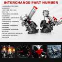 AA5Z6K682CA A0007A0055 Left & Right Turbocharger Kit For 2010-2019 Ford Explorer Flex Taurus, Lincoln MKT MKS, 3.5L, GT1549SL