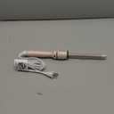 ToMe Curling Wand, Professional Ceramic 1/2-1 Inch Tapered Hair Curling Iron, Adjustable Temperature with 12 Heat Setting (180 to 410F), Dual Voltage Instant Heating Hair Wand Curler for All Hair Type