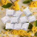 Osmanthus Scented Sachets  Long-Lasting Odor Remover and Freshener for Shoes, Closets, Drawers, and Storage Spaces  Pack of 10
