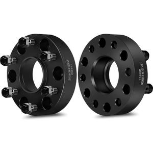 ECCPP 2PCS 6 Lug Hub Centric Wheel Spacers 1.5 inch 6x5.5 to 6x5.5 6x139.7mm to 6x139.7mm fit for Chevrolet Silverado 1500 for chevy Suburban Avalanche Express 1500 Tahoe with 14x1.5 Studs