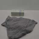 Yoofoss Muslin Blanket 100% Organic Cotton Throw Large 50" x 60" for Bed Couch Summer Gauze Blanket for Adults Lightweight and Breathable Grey