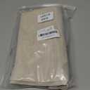 decorUhome Summer Decorative Linen Throw Pillow Covers 18x18 Inch Set of 2 Natural Beige Pillow Covers with Flange Edges Soft Farmhouse Boho Accent Pillow Cases for Couch Bed Living Room