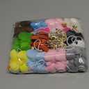 Sofier Valentines Day Gifts for Kids Classroom 24 Pack Valentines Mini Animal Toys Keychains Bulk for Boys Girls Classroom Exchange Party Favor School Teacher Student, Valentines 1