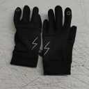 Kids Winter Gloves Back Water Repellent Touchscreen Warm Fleece Anti-slip for Boys Girls Teen, Medium
