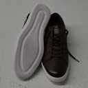 Rockport Men's Colle Tie Sneakers (11.5, Dark Brown Leather)