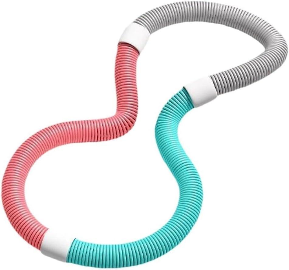 Adjustable Weighted Fitness Circles - Detachable Segments for Core, Abs & Waline Workout at Home for Beginners, Men & Women - Fitness Circles with Massage Nodes for Exercise & Entertainment(0.98 kg)