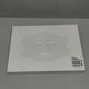 INIA Red Light Therapy Mask for Face  4 Light Modes with 850nm NIR, Red & Blue LED Light Therapy, 2600mAh Rechargeable LED Face Mask for Radiant Glow at Home, Black