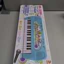 Raimy Mini Keyboard Piano for Kids, 32 Keys Portable Piano Early Learning Educational Electronic Music Keyboard Instrument Toys for 3 4 5 6 Year Old Boys and Girls (Blue)