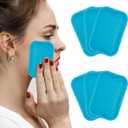 Small Ice Packs, 4 Pcs, Reusable Mini Gel Cold Packs for Injuries, Hot Cold Compress for Kid's Boo Boos, Headaches, Wisdom Teeth, Breastfeeding, Pain Relief, Fever, Mosquito Bite, First Aid 3" X 4.5"