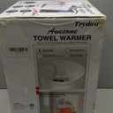 Ultra Large Capacity Towel Warmer Rapid Heating with Timer, One-Button Digital Display Control, Safety Lock, Gifts for Him & Her, Auto Shut-Off, Fits 2 Large, Blankets, Bathrobes, PJ's (White)