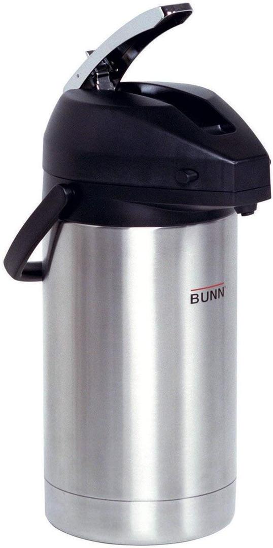 BUNN - BUN321300000 32130.0000 3.0-Liter Lever-Action Airpot, Stainless Steel (101.4 Ounces)