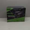 Ab Roller with Elbow Support, Ab Roller Board Core Workout Machine with 4 Wheels, Mini Pilates Reformer Equipment for Home Gym, Abdominal Full-Body Strength Exercise Trainer with Knee Pad (Black & Green)