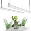 MARS HYDRO VG40, 2ft Grow Lights for Indoor Plants, 5000K Full Spectrum, 2x2 Coverage, IP65 Waterproof Linkable Under Canopy LED Plant Light Strip for Seedling Veg Flower, Plug and Play, 2-Pack 40W