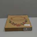 YNYLCHMX 18" Fall Wreaths for Front Door, Artificial Autumn Wreath, Fall Door Wreath with Brown Eucalyptus Leaves for Home Porch Window Wall Farmhouse Decor, Indoor Outdoor, Holiday Decor