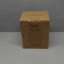 GiveBest Portable Electric Space Heater with Thermostat, 1500W/750W Safe and Quiet Ceramic Heater Fan, Heat Up 200 Square Feet for Office Room Desk Indoor Use, Silver