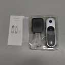 Wireless HD Video Doorbell Camera, Live View 2-Way Audio, Safe Doorbell with Night Vision, Cloud Storage, 2.4G Wi-Fi only
