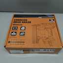 Ecarke Cordless Brad Nailer Compatible with Dewalt 20V Battery: Brushless Electric Nail Gun with 1000 Nials - 2 Mode 18 Gauge Nail Gun,5/8 to 1-1/4 Inch for Upholstery Woodworking Carpentry(Tool Only)