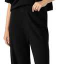 Steve Madden womens Kori Sweater Pant (Small, Black)