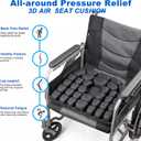 Sondor Travel Cushion,Portable & Adjustable Airplane seat Cushion for Long Flights,Inflatable Cushion for Wheelchair, Travel,Driving