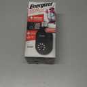 Energizer Connect Smart 1080p HD Outdoor Security Socket Camera with Siren Alarm, Remote Access, Motion Alerts, 2 Way Audio and Night Vision, 2.4GHz Wi-Fi, Black