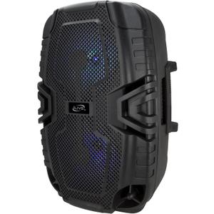 iLive Electronics Wireless Tailgate Party Speaker, LED Light Effects, Carry Handle, Black (ISB250B)