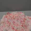 GRACE KARIN Girls Floral Maxi Dress Square Neck Wide Straps Smocked Summer Spring Flowy Dress (10-12 Years, Light Pink Floral)