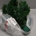 3FT Premium Hinged Artificial Holiday Small Mini Christmas Tree for Tabletop,Home, Office, Indoor and Outdoor Holiday Decoration,Easy Assembly Metal Hinges & Foldable Base (Green)