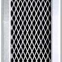 1X Microwave Charcoal Filter 11.02 x 2.52 for JX81D WB02X10943 GE Microwave Filter Replacement Carbon Filter Freshens and Filters Kitchen Air Entering the Over-the-Range Oven Vent Fan