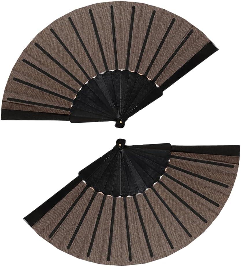 3 x Boots on The Ground Hand Fan for Line Dancing, Black Folding Fan for Stage Performance, Outdoor Events, Travel Casual Use, Stylish Lightweight Handheld Fan, Decorative Folding Hand Fan for Wall Decor