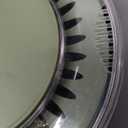 Stainless Steel Salad Spinner, Lettuce Spinner with Drain, Non-Slip Base, Stop Button, Vegetable Dryer, BPA Free, 5.3 Qt