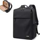 GOLF SUPAGS Travel Laptop Backpack for Women Airline Approved for Work College Travel Multi-Functional Casual Daypack Teacher Nurse Bags Fits 15.6 Inch Notebook (Black)