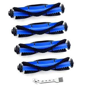 Tivcroxs 4 Pack Replacement Parts Rolling Brush Compatible with Eufy RoboVac 11S, 30C, G30, 30, 12, 15T, 15C, 35C, 15C MAX, G30 Edge Robotic Vacuums