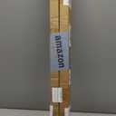 Gisafai 2 Pcs 36 Inches Metal Door Draft Stopper, Door Sweep, Mouse Stopper, Mice Seal Strip, Aluminum, Noise Blocker, Keep Rodents and Pests Out, Enhanced Weather Sealing, Easy to Install, Brown