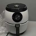 Dash Deluxe Electric Air Fryer + Oven Cooker with Temperature Control, Non-stick Fry Basket, Recipe Guide + Auto Shut Off Feature, 1700-Watt, 6 Quart - White