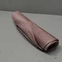 FunWheat Round Braided Placemats Set of 4 Table Mats for Dining Tables Woven Washable Non-Slip Place mats 15 inch(Peach Pink, 4pcs)