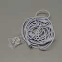 WILDHD DC Power Extension Cable 33ft, 2.1mm x 5.5mm Plug Compatible with 12V DC Adapter Cord for CCTV Security Camera, IP Camera, Standalone DVR (33ft White)