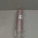 50 Pcs Bear Party Cups, 12oz Cute Brown Bear Clear Plastic Cups for Baby Shower Party Supplies Birthday Table Decorations Favors