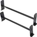 VEVOR Van Roof Ladder Rack - 35.8"-52.4" Adjustable Roof Rack, 500 LBS Capacity Alloy Steel, Drilling Mount for Minivans, Black