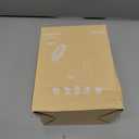 Built-in Apps & 2026 Upgraded] Mini Projector with WiFi 6 and Bluetooth 5.4 Support 4K 1080P Auto Keystone 180° Rotatable Projector Portable Compatibile with HDMI/TV Stick/Memory Stick/Laptop, White