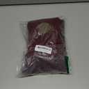 KYEESE Dog Sweater with Leash Hole Warm Pullover with Reflective Yarn for Small and Medium Dogs Male Soft Knit Pullover Boy Dog Coats Cozy Lightweight Thick Sweater,Dark Red,Medium