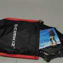 Cimkiz Crampons Ice Cleats Traction Snow Grips for Boots Shoes Women Men Anti Slip 19 Stainless Steel Spikes Safe Protect for Hiking Fishing Walking Climbing Mountaineering (Medium, Black)