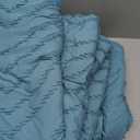 Litanika Grayish Blue Full Comforter Sets, Lightweight Fluffy Bedding Comforter Sets for Bed, Down Alternative Comforter Bed Set Gift Choice (79x90Inches, Comforter Only)