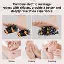 13-inch Foot Spa with Fully Automatic Electric Massage Dual-Action System, Integrating Electric Massage Rollers and Shiatsu Functionality, Featuring a Timer and Water Temperature Control
