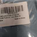 AlvaQ Womens Plus Size Sweatshirts Casual Long Sleeve V Neck Drawstring Hoodies Tops (Blue)