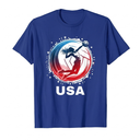 Volleyball USA Nationals Men Women Kids Volleyball Shirt USA TShirt, Medium