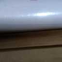 TANONE White Contact Paper 35.4" X 118" Glossy Peel and Stick - Self Adhesive Removable Vinyl Wrap Shiny Wallpaper Decorative for Countertops Cabinets Wardrobe Dressing Table Easy to Clean,Pure White