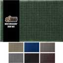 GORILLA GRIP Front Door Mat, Indoor Outdoor Ultra Absorbent Moisture Guard Doormat, Absorbs Up to 1.7 Cups of Water, Stain and Fade Resistant, Rubber Backing Doormats, Captures Dirt, 29x17 Green