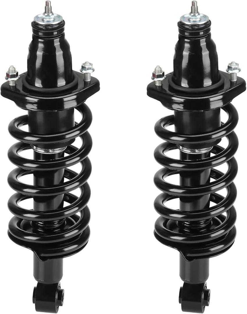 Rear Strut Shock Assembly w/Coil Spring for Honda CR-V 2002-2006 L4 2.4L Sport Utility, Replace 181380L 181380R, Left & Right, 2PCS (02-06 CR-V 2.4L - Rear)