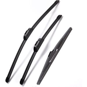 Windshield Wiper Blades for Kia Telluride 2020-2024 / Kia Sedona 2015-2021 Replacement Front & Rear Wiper Blades, Premium All Season All Weather Automotive Front Rear Wipers Set/ 26"+18"+12"